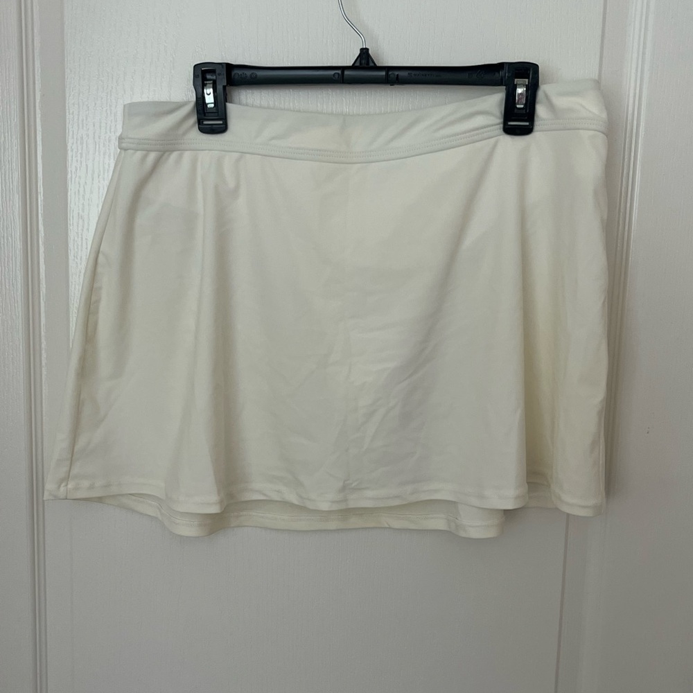 White Tennis Skort